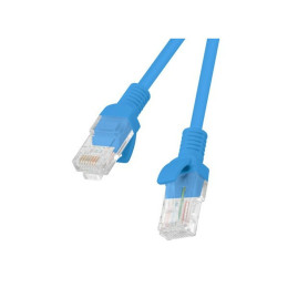 Câble Réseau Rigide UTP 5ème Catégorie Lanberg PCU5-20CC-0050-B Bleu 50 cm