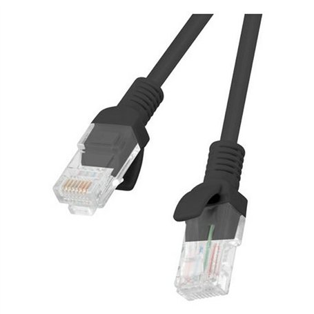Câble Réseau Rigide UTP 5ème Catégorie Lanberg PCU5-20CC-0200-BK Noir 2 m