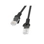 Câble Réseau Rigide UTP 6ème Catégorie Lanberg PCU6-20CC-0050-BK Noir 50 cm