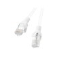 Câble Réseau Rigide UTP 6ème Catégorie Lanberg PCU6-20CC-0150-W Blanc 1