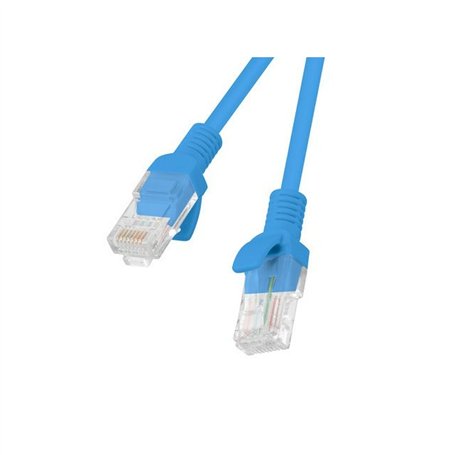 Câble Réseau Rigide UTP 5ème Catégorie Lanberg PCU5-20CC-0200-B Bleu 2 m