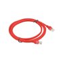 Câble Réseau Rigide UTP 5ème Catégorie Lanberg PCU5-20CC-0200-R Rouge 2 m