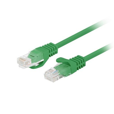 Câble Réseau Rigide UTP 6ème Catégorie Lanberg PCU6-20CC-0200-G Vert 2 m