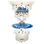 Fontaine pour Animaux de Compagnie Panasonic CP-JNF01CW Blanc Plastique/Acier inoxydable