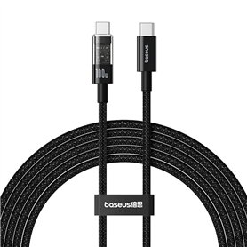 Câble USB-C vers USB-C Baseus P10373000111-01 Noir 2 m