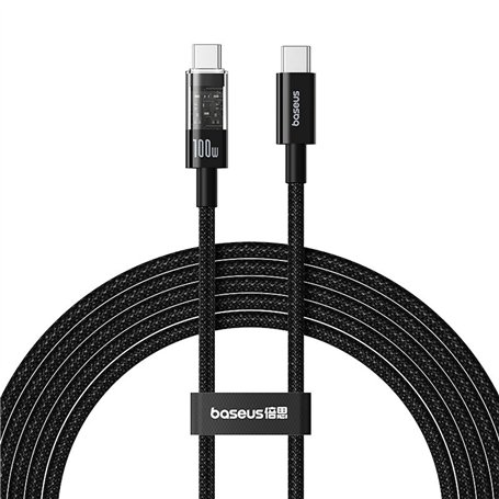 Câble USB-C vers USB-C Baseus P10373000111-01 Noir 2 m