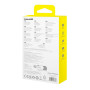 Câble USB-C vers USB-C Baseus P10373000211-01 Blanc 2 m