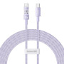 Câble USB-C vers USB-C Baseus P10373000511-01 Pourpre 2 m
