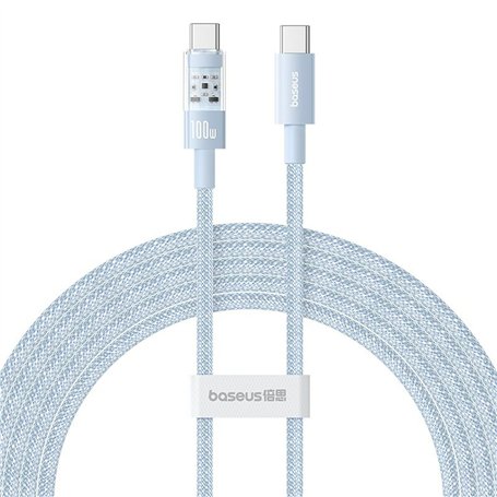 Câble USB-C vers USB-C Baseus P10373000311-01 Bleu 2 m