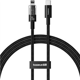 Câble USB-C vers Lightning Baseus P10373001111-00 Noir 1 m
