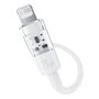 Câble USB-C vers Lightning Baseus P10373001211-00 Blanc 1 m