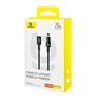 Câble USB-C vers Lightning Baseus P10373001111-01 Noir 2 m