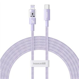 Câble USB-C vers Lightning Baseus P10373001511-01 Pourpre 2 m