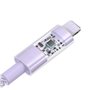 Câble USB-C vers Lightning Baseus P10373001511-01 Pourpre 2 m