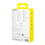 Câble USB-C vers Lightning Baseus P10373001511-01 Pourpre 2 m