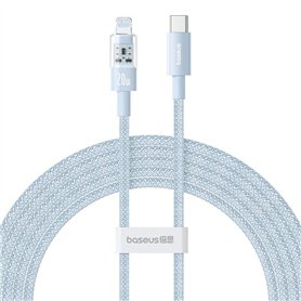 Câble USB-C vers Lightning Baseus P10373001311-01 Bleu 2 m