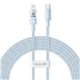 Câble USB-C vers Lightning Baseus P10373001311-01 Bleu 2 m