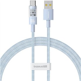 Câble USB A vers USB-C Baseus P10373002311-00 Bleu 1 m