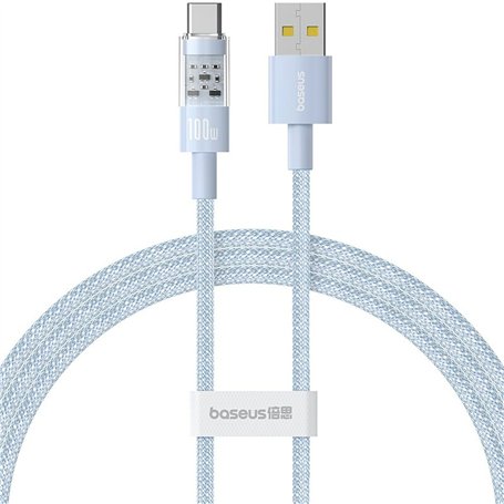 Câble USB A vers USB-C Baseus P10373002311-00 Bleu 1 m