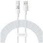 Câble USB A vers USB-C Baseus P10373002211-01 Blanc 2 m