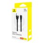 Câble USB A vers USB-C Baseus P10311804111-00 Noir 1 m