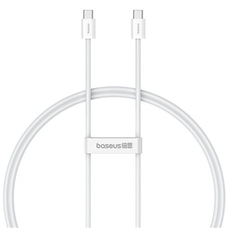 Câble USB-C vers USB-C Baseus P10365200211-00 Blanc 1 m