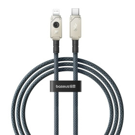Câble USB-C vers Lightning Baseus P10355803221-00 Blanc Noir 1 m