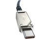 Câble USB-C vers Lightning Baseus P10355803221-00 Blanc Noir 1 m