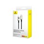 Câble USB-C vers Lightning Baseus P10355803221-00 Blanc Noir 1 m