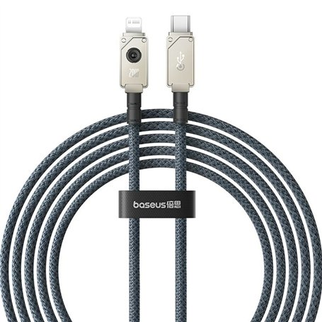 Câble USB-C vers Lightning Baseus P10355803221-01 Blanc Noir 2 m
