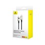 Câble USB-C vers Lightning Baseus P10355803221-01 Blanc Noir 2 m