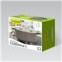 Marmite avec couvercle Feel Maestro MR-4009-20 Gris Métal Aluminium Ø 20 cm 2,3 L