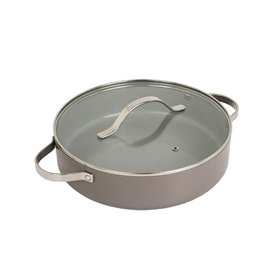 Poêle Feel Maestro MR-4009-28S Gris Métal Aluminium Ø 28 cm