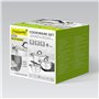 Marmite avec couvercle Feel Maestro MR-3522-6M-BLACK Argenté Acier Acier inoxydable Ø 18 cm Ø 20 cm Ø 16 cm 2,5 L 1,8 L 3,5 L (6