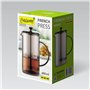 Théière Feel Maestro MR-1861-600 Noir Translucide Acier inoxydable Verre Borosilicaté 600 ml