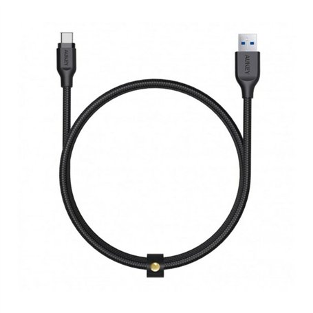 Câble USB A vers USB-C Aukey CB-AC2 BK Noir 2 m
