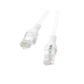 Câble Réseau Rigide UTP 6ème Catégorie Lanberg PCU6-20CC-0200-W Blanc 2 m
