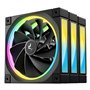 Ventillateur de cabine DEEPCOOL R-FL12R-BKAPN3-G Ø 12 cm (3 Unités)