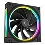 Ventillateur de cabine DEEPCOOL R-FL12R-BKAPN3-G Ø 12 cm (3 Unités)