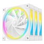 Ventillateur de cabine DEEPCOOL R-FL12R-WHAPN3-G Ø 12 cm