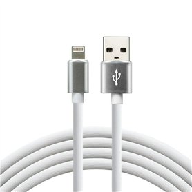 Câble USB-C vers Lightning EverActive CBS-1IW Blanc 1 m