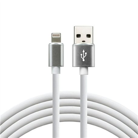 Câble USB-C vers Lightning EverActive CBS-1IW Blanc 1 m