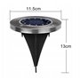 Lampe solaire MacLean MCE318 Noir 20,1 x 11 x 25,1 cm