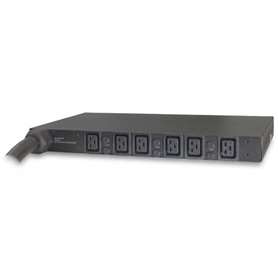 APC Basic Rack PDU Unité de distribution d'alimentation ( montage en rack ) CA 208 V 6 connecteur(s) de sortie 1U