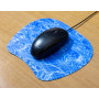 Souris filaire avec fil molette et deux boutons Port USB Noire