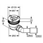 Kludi 2109100-00 Garniture de vidage