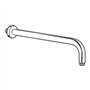 Kludi 6651405-00 Bras de Douche, Chrome