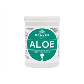 Kallos Moisture Repair Shine Masque pour Cheveux Aloe Vera 1 L