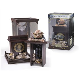 The Noble Collection - Magical Creatures Gringotts Goblin - Hand-Painted Magical Creature #10 - Officially Licensed 7in (18.5cm)