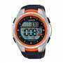 Lorus Mens alarme chronographe inoxydable boîtier en acier R2311LX9